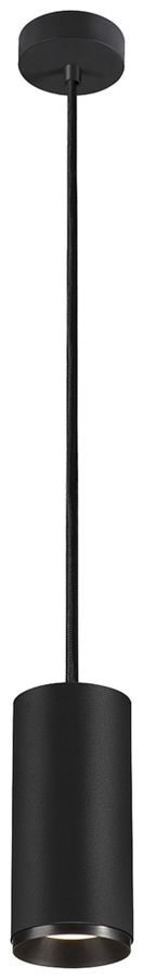 LED-Pendelleuchte SLV NUMINOS L DALI 28W 2620lm 4000K 36° Ø100×213mm schwarz