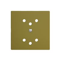 Frontplatte EDIZIOdue 2×T12 olive