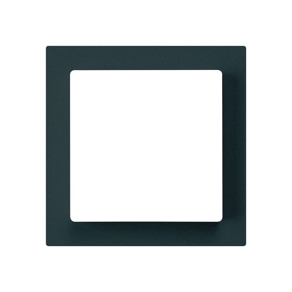 Frontplatte kallysto schwarz 60×60mm für Druckschalter