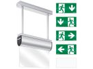 Lampada di emergenza ESYLUX SLD EL LED IR 230V 3W IP40 3h all fissaggio sospeso