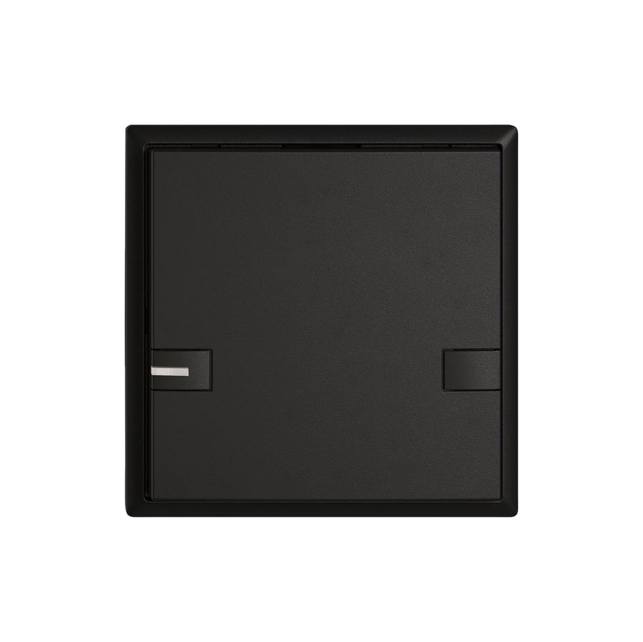 Poussoir universel EDIZIO.liv UNI SNAPFIX® a.LED RGB 1× comm.2T no