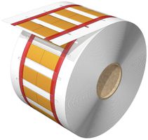 Leitermarkierer Weidmüller MultiMark HS für Ø3.2…9.5mm 25.4×15.1mm gelb