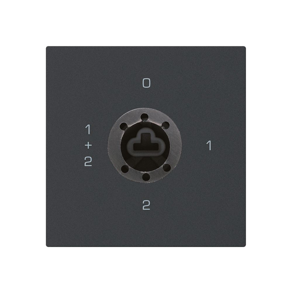 Intérieur interrupteur à clé kallysto 1/1L noir p.serrure de sûreté s.cylindre