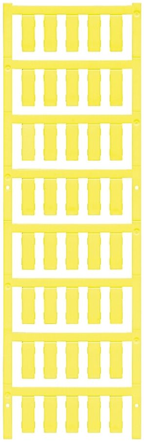 Marqueur d'appareil Weidmüller MultiCard ESG enfichable 20×7mm PA66 jaune