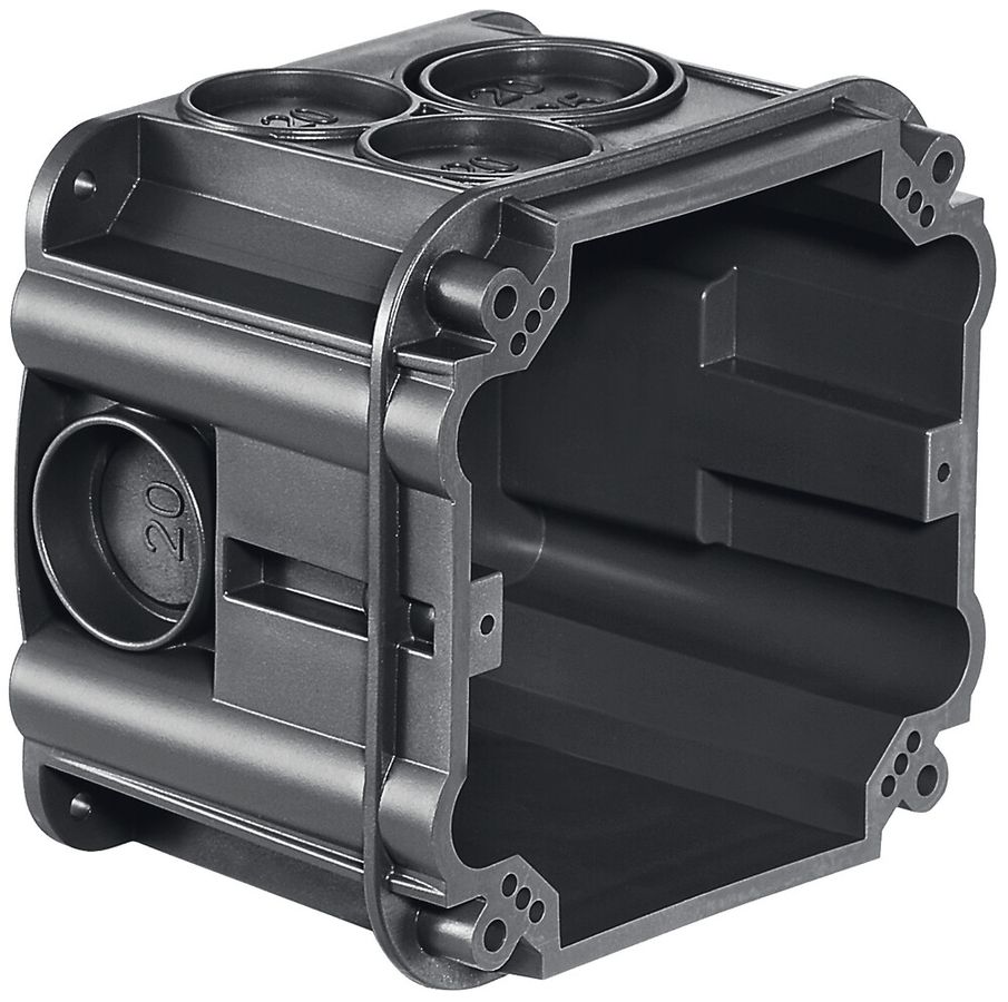 UP-Einlasskasten HSB Basic International, 1×1, 70×70×52 mm halogenfrei
