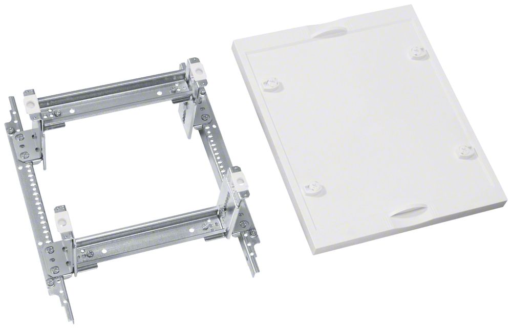 Kit Hager univers N 300×250mm pour bornes rail DIN réglable