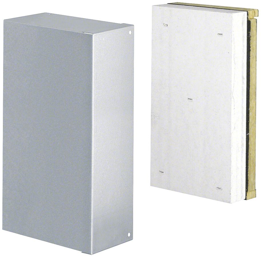 Plaque de fermeture tehalit FWK 90 L6973VERZ acier zingué