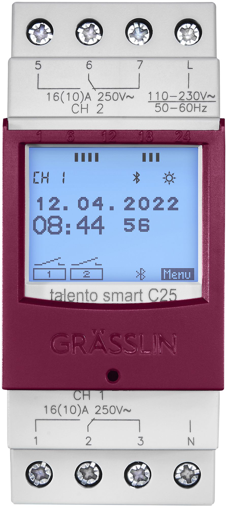 Minuteur digital AMD talento smart C25, 2 canaux 110/230VAC