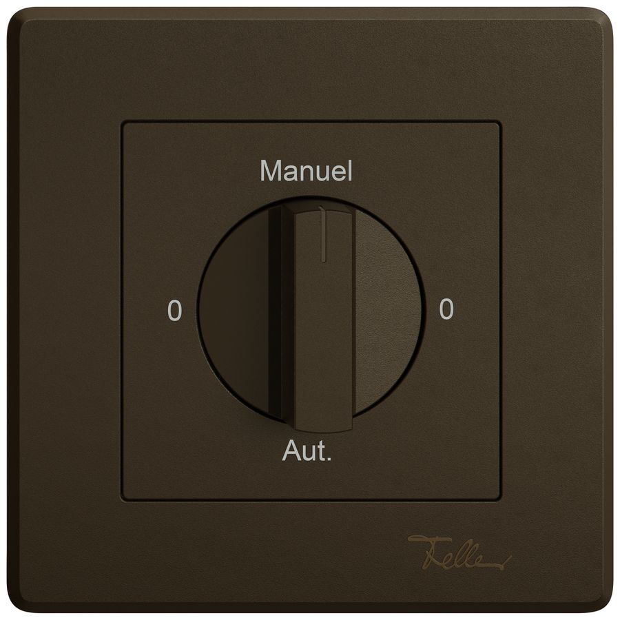 Kit de montage ENC EDIZIO.liv SNAPFIX® p.interr.rot.manet.0-Man-0-Auto (F) br