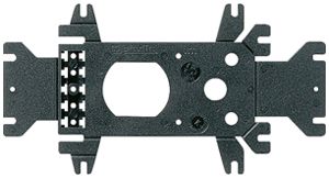 Montageadapter Siedle 1× 10.8×20.5×0.5mm schwarz