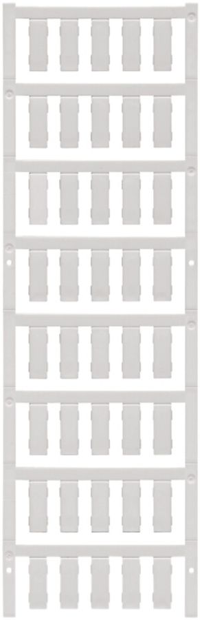 Marcatore per apparecchi Weidmüller MultiCard ESG a spina 20×7mm PA66 bianco