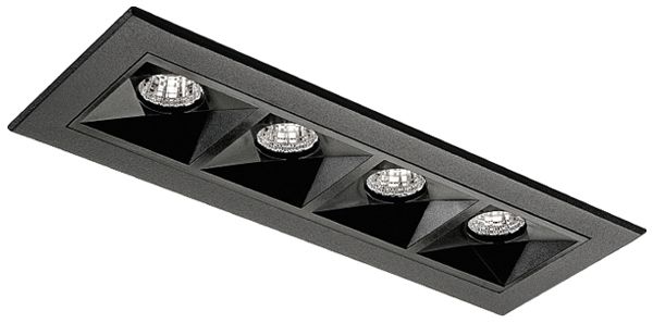EB-LED-Deckenleuchte SG Inspire 8W 500lm 920…940 DIM 163×62mm schwarz
