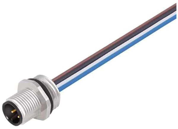 Spina INS Weidmüller SAIE spina M12 4L con cavo 0.2m PG9 18AWG