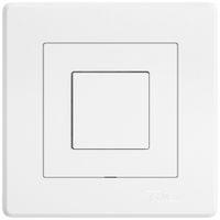 UP-Montageset EDIZIO.liv Wiser SNAPFIX® f.Druckschalter 1K 1 Taste ws