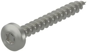 Vis pour panneau aggloméré Bettermann Panhead empreinte Torx 20 4×30mm A4 nue