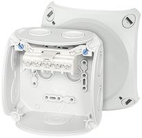 AP-Abzweigdose Hensel DK 0402 Klemme 5×2.5mm², grau