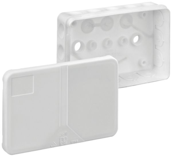 AP-Abzweigdose 2K-16-L IP55 130×85×37mm weiss