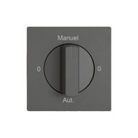 Montageset EDIZIO.liv SNAPFIX® f.Drehschalter m.Griff 0-Man-0-Auto (F) dgu