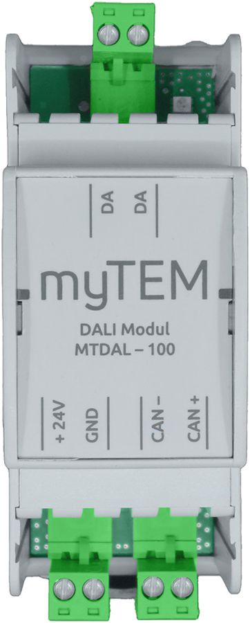 REG-DALI-Schnittstelle myTEM MTDAL-100 24VDC für ≤64 Teilnehmer CAN