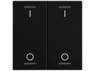 Bascule MDT BE-TAL60W216.B1 1t/4a p.touches tactiles noir mat "I/O"