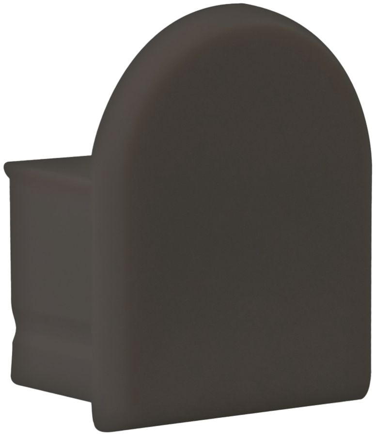 Embout DOTLUX PVC pour profilé/cache 4E noir