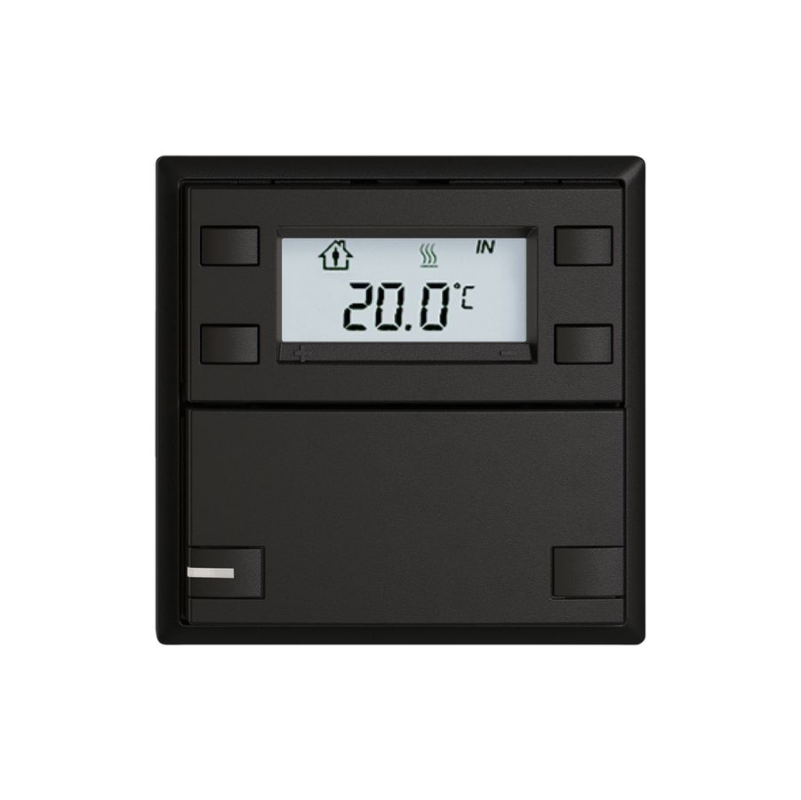 RTH-Taster EDIZIO.liv SNAPFIX® m.RGB-LED 1×Taste 2-Tbed.sz