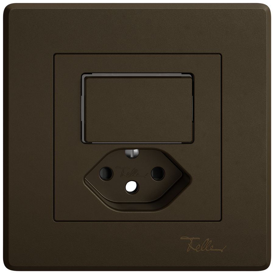 Kit de montage ENC EDIZIO.liv SNAPFIX® combi.T13 1 bout.lentille lat.shutter br