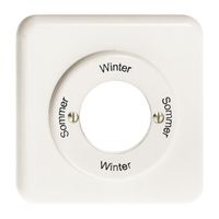 Frontset Sommer-Winter-Sommer-Winter weiss für Schlüsselschalt.