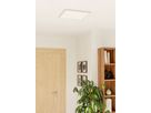 LED-Deckenleuchte Eglo FUEVA 21W 0…2700lm 2700…6500K IP44 DIM 390×25mm weiss