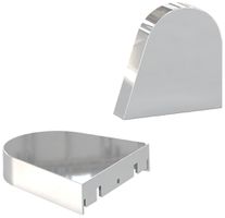 Cappa terminale LEDVANCE LINEAR MR materiale sintetico 82×80×18mm cromo 2 pz