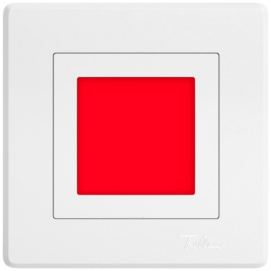 UP-LED-Leuchte EDIZIO.liv SNAPFIX® LED-rot 24V ws