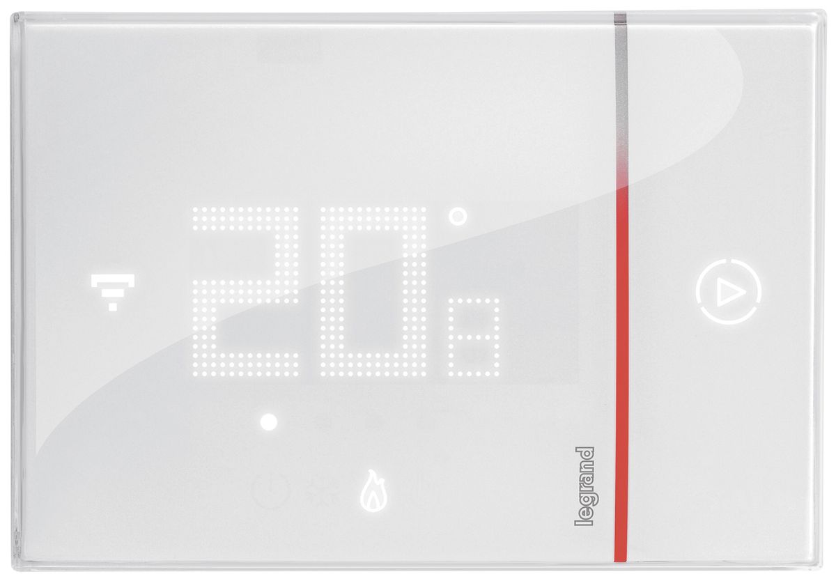 Termostato ambiente AP Legrand Smarther 2 WLAN bianco