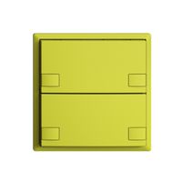 UP-Taster KNX 2-fach EDIZIOdue colore lemon RGB ohne LED