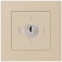 Interruttore rotativo INC 0-Hand-0-Aut. kallysto.pro 2/1L beige con serratura