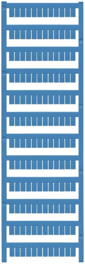 Marqueur de borne Weidmüller MultiCard WS 8×5mm PA66 bleu