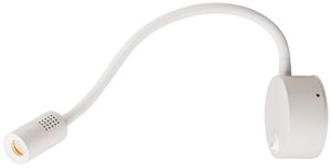 Lampada a muro LED SLV DIO FLEX PL switch 1.9W 82lm 2700K 45° zoccolo Ø90mm bi