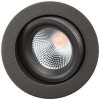 Downlight LED SG Junistar Lux IsoSafe 8W 580lm 927 IP20/IP44 42° REG Ø94mm an