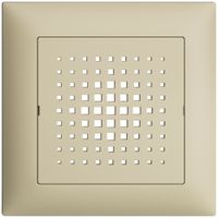 UP-Frontset EDIZIOdue vanille 88×88mm zu Gong 3070