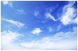 Motivplatte DOTLUX SKYLIGHT Motiv 8 Kunststoff 620×620mm blau