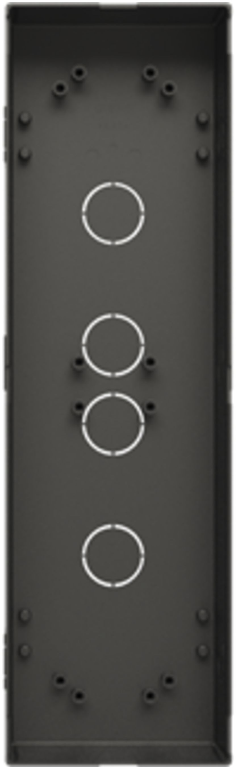 Scatola da incasso ABB-Welcome IP, taglia 1/5 (5 moduli), nero