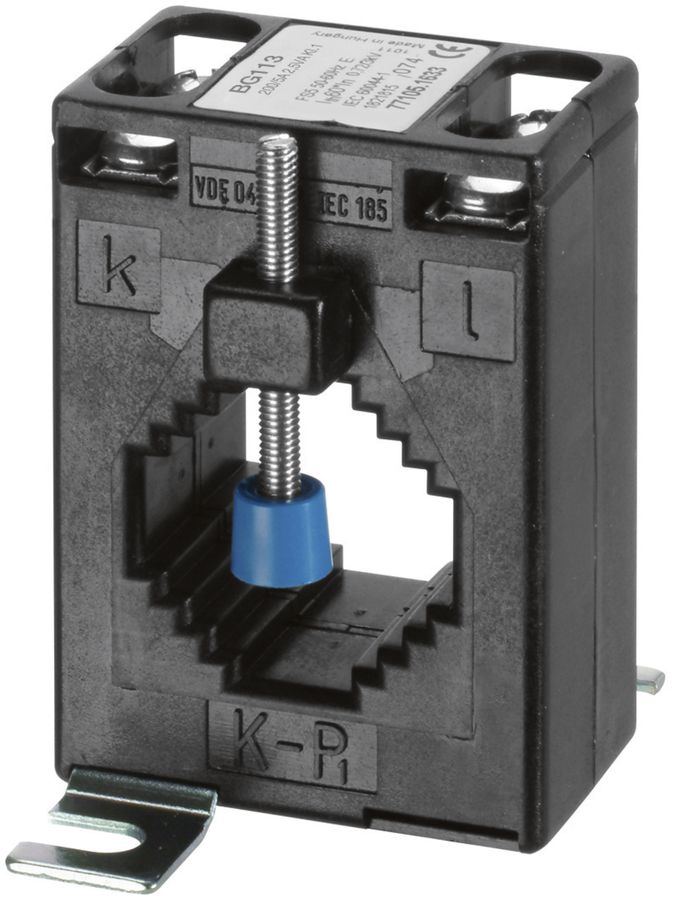 Trasformatore di corrente Hager 1 polo grandezza 113 200/5A 2.5VA classe 1