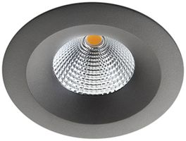 Downlight LED SG UniLED IsoSafe 7W 610lm 927 IP20/IP65 42° REG Ø94mm antracite