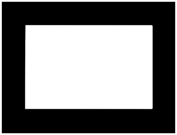 Telaio di copertura MDT VCB-07SW.04 per VC-0701.04 nero br