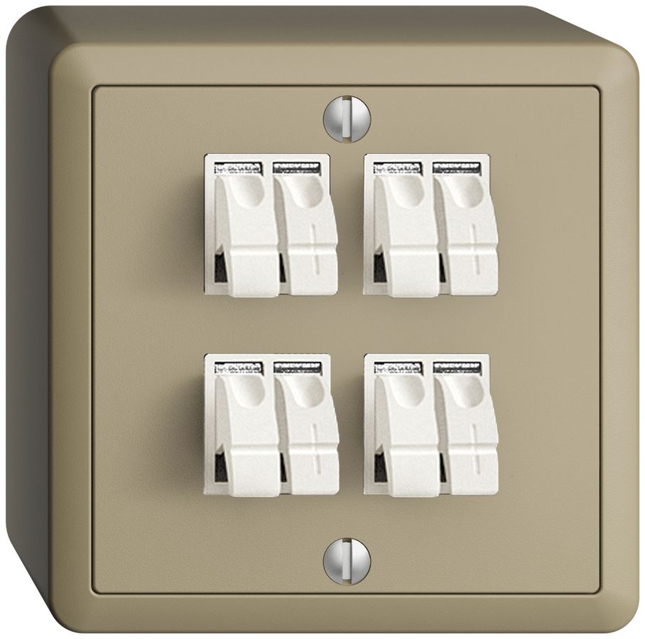 AP-Audiodose FX 4×sand ITplus Klemmanschluss für 4 LS