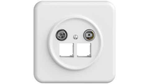 Multimedia-Anschlussdosen