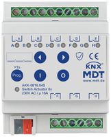 Actionneur-commutateur KNX AMD MDT AKK-0816.04S 8 can 16A 230VAC 4UM