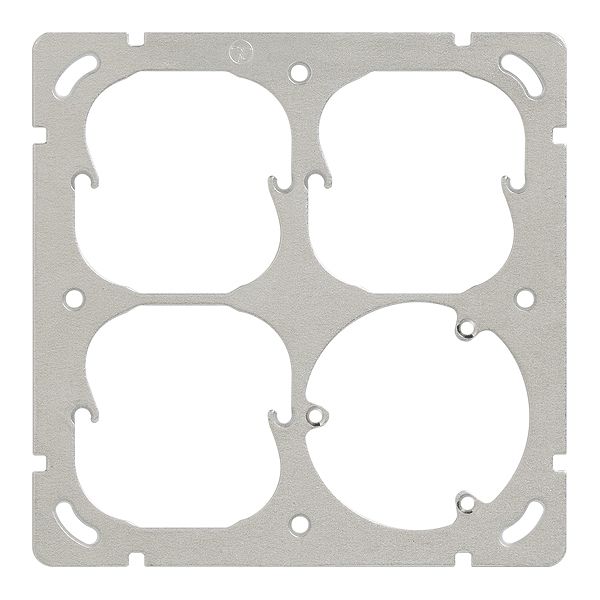 UP-Befestigungsplatte FH 2×2 3×52 + 3×T13