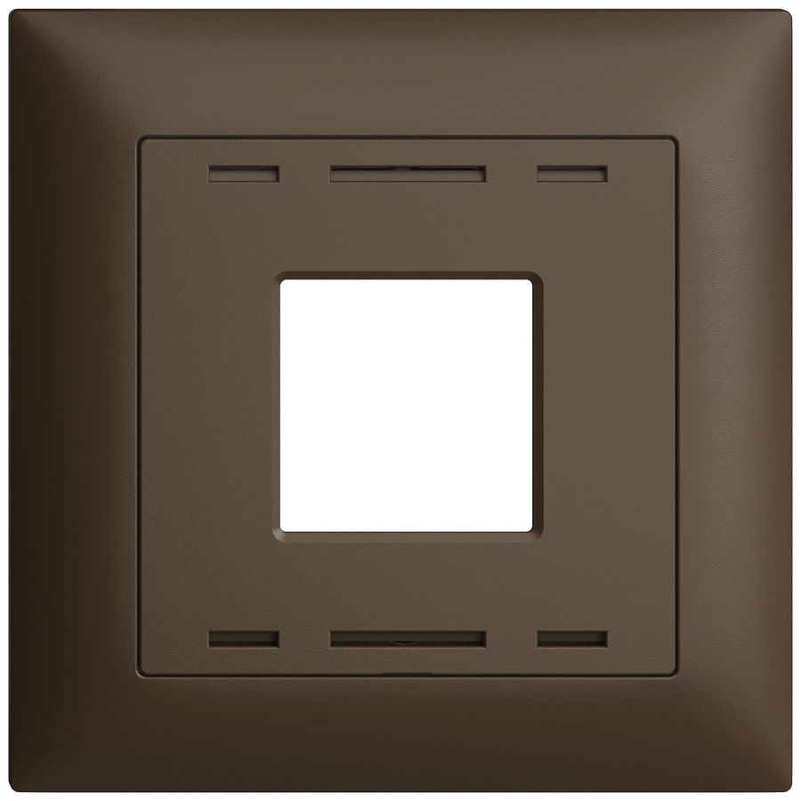 UP-Abdeckset EDIZIOdue Wiser Thermostat coffee