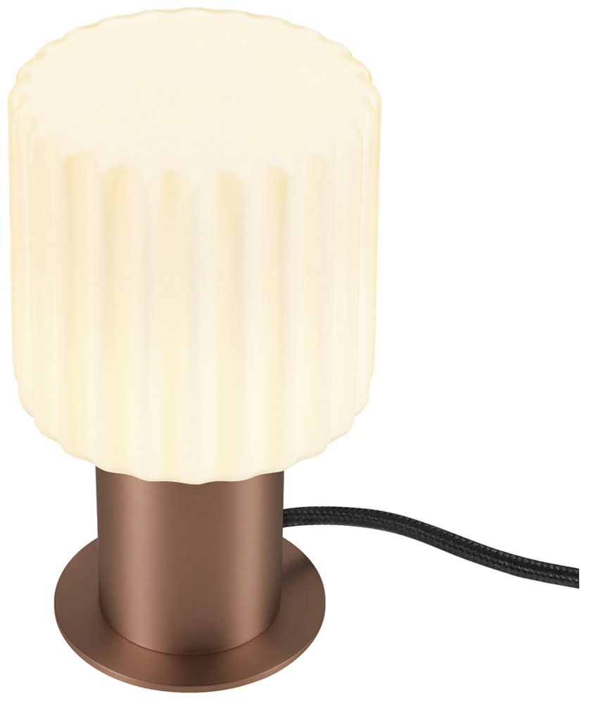 Tischleuchte SLV VARYT E14 1×6W Schalter Ø90×90mm Kupfer