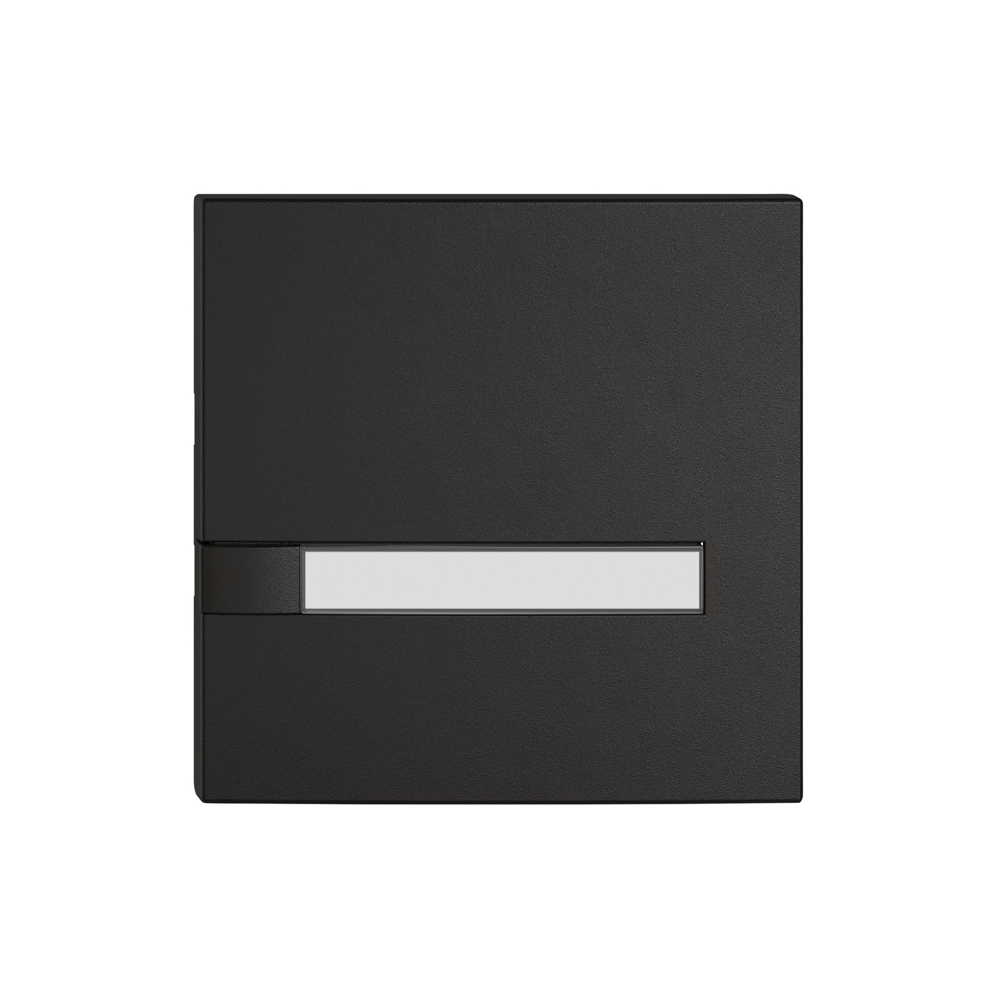 Poussoir 1/1 EDIZIO.liv SNAPFIX® p.KNX&UNI s.LED a.étiquette comm.1touch.no